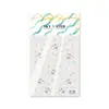 Sky Nuevo Lindo Dibujo Animado Estilo Pastoral Conejo Pegatinas para Uñas Flor Portátil Uña DIY Manual de Material Pegatinas para Uñas