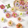 Accesorios para el Cabello de Girasol y Margarita Simulados Pasador Adornos de Flores Corona de Flores Hanfu Accesorios para Caja de Regalo Arreglo Floral Hecho a Mano DIY Floristería