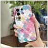 Funda para Teléfono Itel S25 Ultra Lujo Dibujos Animados para Hombre y Mujer Textura Disipación de Calor Moderna Funda Suave para Parejas