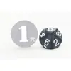 Dados Multicaras 0-9 Accesorios de Juego de Mesa Coc Juego de Mesa Dnd Dados Coloridos Dados Digitales Dados de 10 Caras