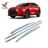 Adequado para 22 Modelos de Tiras de Acabamento de Porta Externa Modificadas Nx260 350H Tiras Protetoras Brilhantes Anti-Risco Especiais para Carroceria