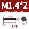 Tornillos de Cabeza Plana Delgada niquelados, de Forma Delgada, de Borde Delgado, Cabeza Plana Grande, Cabeza Plana Negra, Tornillos Phillips, Cabeza Plana M2M3M4M5M6