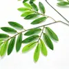Ramas de olivo artificiales al por mayor, hojas falsas, vegetación estilo nórdico, hojas de olivo para decoración de hoteles, accesorios para arreglos florales, follaje artificial
