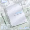 Caderno de Folhas Soltas B5 Brilhante com Seis Furos Caderno com Refil Substituível A5 Estudante Escritório Bloco de Notas de Capa Macia Espessada Que Não Machuca a Mão