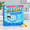 JAKEHOE Pastilhas Efervescentes Amarelas para Tubo de Esgoto Limpeza Doméstica Remoção de Manchas no Tubo de Esgoto Redução de Odores Fácil de Usar