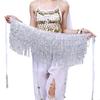 Falda Corta con Flecos de Lentejuelas Cadena para la Cintura Danza India Bohemio Pañuelo para la Cadera de Atar Pañuelo para la Cintura de Danza del Vientre Traje de Danza del Vientre