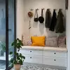 Gancho de Roupa para Banheiro Liga de Zinco Gancho de Roupa em Forma de Ovo Loja de Roupas Provador Gancho Traseiro para Roupa Entrada Pequeno Gancho Único Atacado