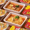 Fideos instantáneos coreanos de kimchi de res, fideos instantáneos estilo coreano, fideos instantáneos en tazón polar, ramen, dobaodopal