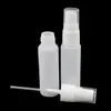 Venta al por mayor del fabricante Botella pulverizadora blanca de 20 ml Botella de recarga para spray médico Botella de plástico Pe para líquidos Desinfectante