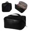 Bolsa de Cosméticos Plegable de PU de Venta Caliente Transfronteriza Bolsa tipo Almohada Acordeón Bolsa de Artículos de Tocador de Gran Capacidad Bolso de Hombro para Mujer Bolsa de Almacenamiento de Artículos de Tocador