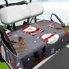 Suministro Exclusivo Transfronterizo de Cubiertas Antipolvo para Asientos de Carritos de Golf, Fundas para Asientos, Protectores de Asientos para Carros Turísticos, Serie Navideña