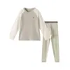 Ropa de otoño y pantalones para niños, ropa de otoño antibacteriana clase A para niñas, pantalones de otoño para niños que no requieren ropa interior, ropa para casa y pijamas para niños mayores