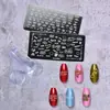 Placa de Estampado para Uñas Transfronteriza Set de Sellos Transferencia de Uñas Salón de Uñas Mismo Estilo Fabricante de Impresión por Transferencia Mayoreo