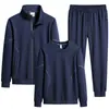 Traje Deportivo Casual para Hombre 2026, Conjunto de Tres Piezas para Primavera y Otoño, Ropa para Hombres de Mediana Edad y Padres Mayores, Atuendo de Primavera Tallas Grandes