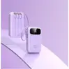 2026 Nuevo Power Bank Certificado 3C Super Rápido Ultra-Gran Capacidad 20000mAh Ultra-Delgado Pequeño Compacto Portátil Incorporado