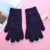 Fabricantes lidian con guantes cálidos de pelo de imitación de visón de invierno transfronterizos para damas, de equitación, a prueba de frío, moda larga, versátiles