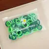 Lindas Gomas para el Pelo de Bebé del Tamaño de un Pulgar, Bandas Elásticas Duraderas para Niños, Alta Elasticidad Que No Daña el Cabello, Gomas Elásticas para Adultos, Gomas para el Pelo para Mujeres