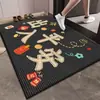 Felpudo de Entrada Estilo Chino Entrada de Pasillo Felpudo Antideslizante Hogar Felpa de Cristal Felpudo de Puerta Resistente a la Suciedad Fácil de Limpiar Felpudo para Pies