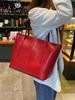 Bolso Tote para Mujer de Cuero Curtido Vegetal Nuevo Westal de Gran Capacidad, Bolso de Hombro para Mujer de Piel de Vaca, Bolso Simple Retro