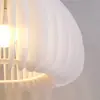 Lámpara Colgante Nórdica para Comedor, Lámpara de Mesa Blanca de Calabaza de Moda Estilo Japonés Simple para Sala de Estar, Dormitorio, Mesita de Noche, Lámpara de Mesa para Barra