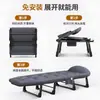 Cama plegable para siesta, uso doméstico, cama simple plegable para una persona, catre militar portátil, sillón reclinable de oficina, camping al aire libre
