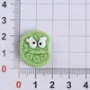 Serie de Galletas de Ojos Grandes con Temática de Comida Accesorios de Resina DIY para Fundas de Teléfono, Zuecos, Imanes de Refrigerador y Materiales para Accesorios de Cabello