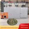 Secador de grama de dragão verde de grama amarela de trigo de controle de temperatura Equipamento de secagem de grama de vento branco