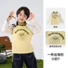 Camiseta de Manga Longa Cotton Hall para Crianças, Roupa de Primavera e Outono para Meninas, Camiseta Básica para Meninos, Body para Bebê, 10A Antibacteriano