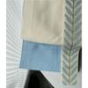 Cortina verde fresco estilo japonés combinación de colores simple cortina opaca cortina para habitación infantil algodón y lino encaje de lujo ligero