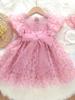 Vestido de Niña Ropa de Verano 2026 Nuevo Estilo Vestido para Niños Vestido de Gasa Súper Hada Esponjoso Vestido de Princesa para Niña de Verano