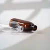 Botella de Spray Marrón de 100 ml, Botella Vacía de Hidratación para Loción, Botella Pequeña Portátil de Viaje para Rellenar Loción, Botella de Spray de Alcohol