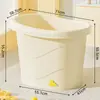 Cubo de Baño de Plástico para Niños para Baño, Tina de Baño para Bebé, Cubo de Baño Engrosado para Bebé, Tina de Baño Grande para que los Niños se Sienten