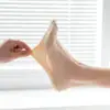 Calcetines de Seda de Hielo para Mujer, Calcetines Finos de Verano de Corte Bajo Invisibles, Silicona Antideslizante, Talón Antideslizante, Calcetines de Algodón sin Costuras para Mujer