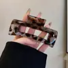 Pinza para el pelo con lazo, pluma y purpurina fina, estilo retro casual, otoño e invierno, dulce, versátil, diseño de pinza, accesorios para el pelo de nicho para mujer