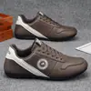 Sapatos Masculinos Outono 2026 Nova Marca Tendência Casual Esportivo Treinamento Alemão Sapatos de Skate Masculinos Antiderrapante Resistente ao Desgaste Corrida Sapatos Forrest Gump