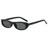Gafas de sol retro estilo europeo y americano, de montura pequeña ovalada tipo ojo de gato, de moda y favorecedoras para rostros cuadrados y redondos, gafas de sol versátiles para mujer