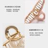 Pinza para el pelo de acetato de alta gama estilo coreano y japonés para mujer, pinza de tiburón grande de metal, accesorio para el pelo para verano