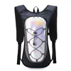 Mochila Esportiva Nova para Ciclismo ao Ar Livre Transfronteiriça Costurada Laser Refletiva Mochila de Maratona Leve Montanhismo Bolsa de Água