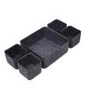 Caja de Almacenamiento de Fieltro de Venta Directa Multifuncional Simple Creativa Oficina Ocio Una Pieza Juego de Cinco Piezas Organizador Caja Almacenamiento
