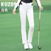 Calça Esportiva de Golfe Feminina Pgm Primavera e Inverno Calça Longa Feminina Elástica Slim Fit Direto do Fabricante