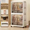 Armario para Bebé Engrosado Gabinete de Almacenamiento de Ropa Infantil Armario Plegable para Ropa Infantil Uso en Dormitorio Hogar Gabinete Plegable para Almacenamiento de Ropa