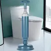 Desatascador de inodoro, limpiador de desagües, removedor de obstrucciones de inodoro, herramienta de succión potente para desatascar desagües, herramienta para desatascar tuberías