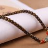 Pulsera de sándalo verde natural DIY0.6 cuentas antiguas pulsera multicírculo para hombres y mujeres nuevo estilo chino cuentas de rosario para jugar venta al por mayor de fábrica