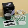 Mini set para derretir cera adecuado para depilación de labios y vello nasal, máquina para derretir cera, máquina de calentamiento para cera de abeja y perlas de cera, waxkiss