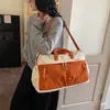 Bolsa de viaje de gran capacidad para viajes cortos, bolso de mano para viajes de negocios y para el día a día, bolsa de equipaje de almacenamiento deportiva y de fitness unisex