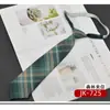 JK Estilo Universitario Japonés Corbata de Cuadros Rayas Corbata de Moño Uniforme Pequeños Accesorios Fábrica Outlet en stock