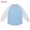 Uniforme de Basquete Americano Pulôver de Secagem Rápida Masculino Manga Longa Primavera e Outono Novo Americano Mangas Raglan Gola Redonda Treinamento de Arremesso