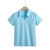 Seshy Open V-neck Single-breasted Solid Color Cardigan Algodão Confortável All-match Estilo coreano Slim-fit Camisa manga curta Mulheres 138