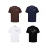 26Ss Transfronterizo Cole Buxton Estampado de Letras Estilo Callejero de Verano Unisex Holgado Casual Pareja Versátil Camiseta de Manga Corta Moderna