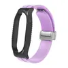 Adecuado para Xiaomi Mi Band 3/4/5/6/7/8 Generación Correa de Silicona Magnética Plegable Correa Universal Xiaomi Mi Band